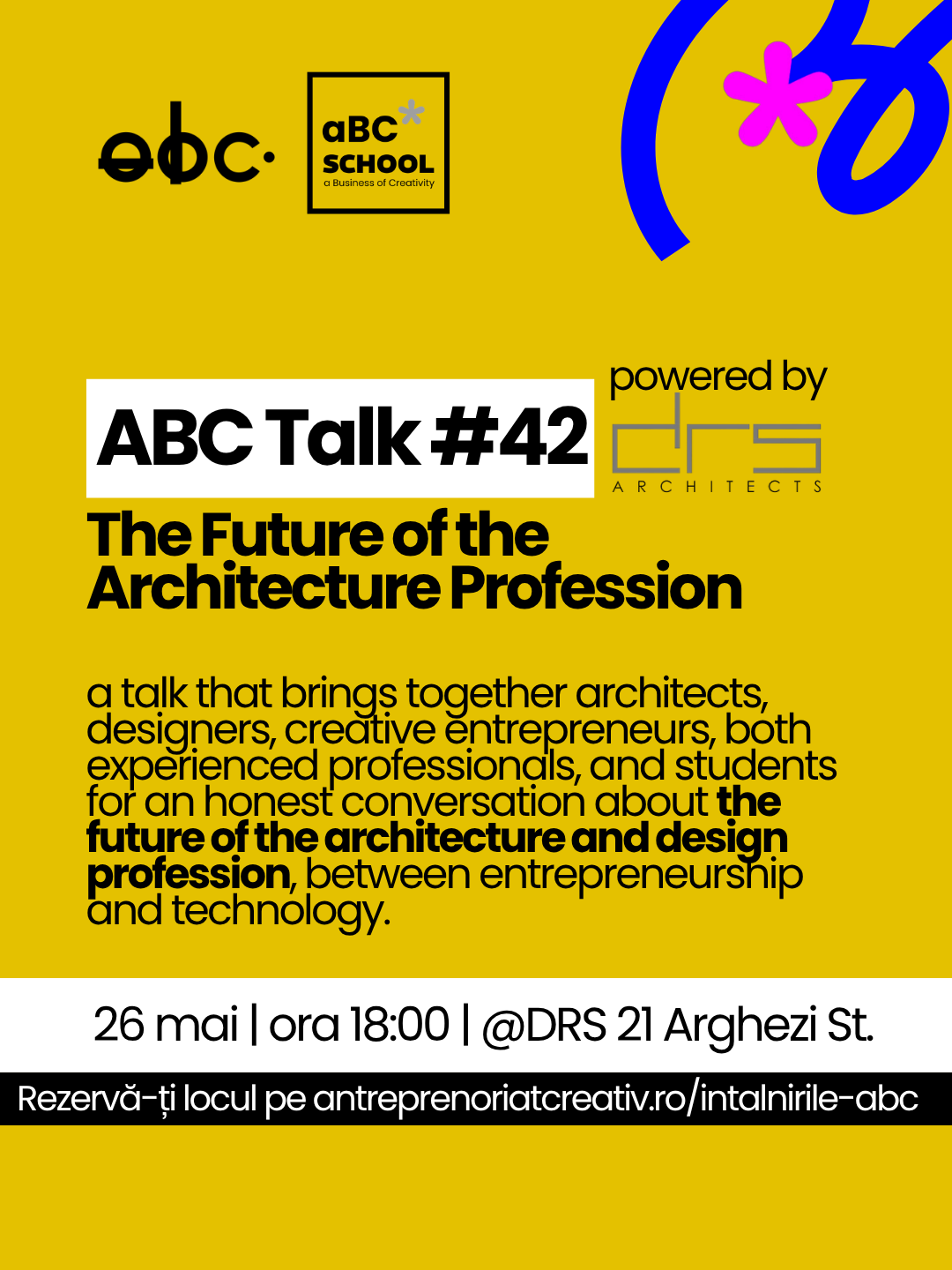 aBC Talk x DRS @ Bucharest Design Festival